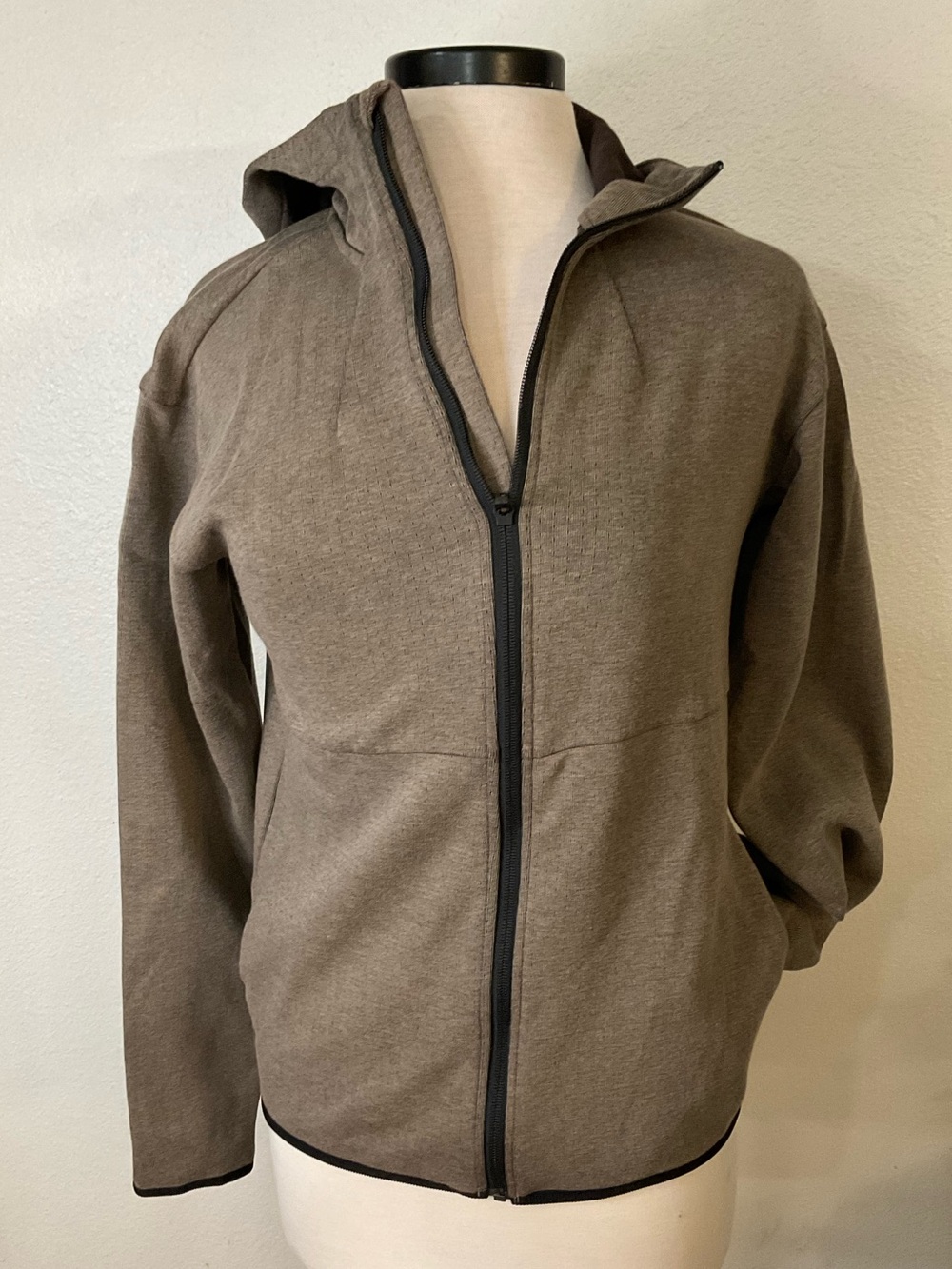 REI Co-op Women’s Small Full Zip Hooded Jacket Brown